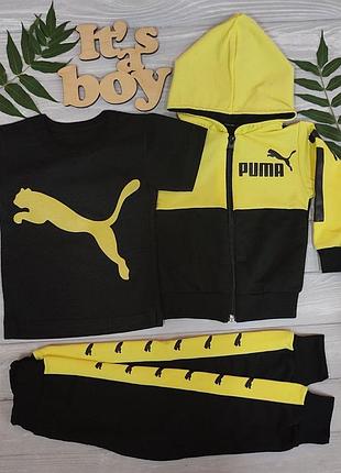 Спортивний костюм трійка, з футболкою, багато кольорів6 фото