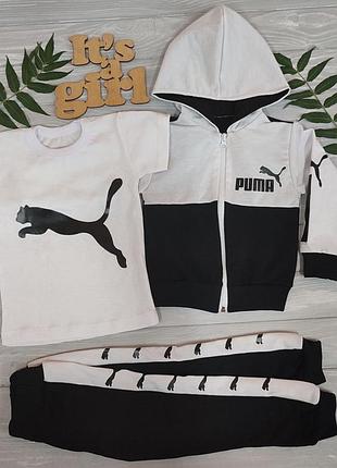 Спортивний костюм трійка, з футболкою, багато кольорів5 фото