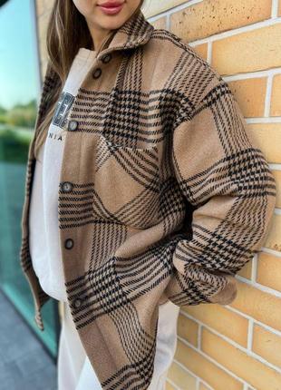 Тепла кашемірова сорочка, оверсайз сорочка з кашеміру, рубашка кашемір, тепла осіння рубашка вільного крою