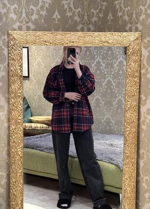 Теплая рубашка в клетку 2