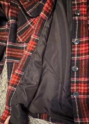 Теплая рубашка в клетку 3