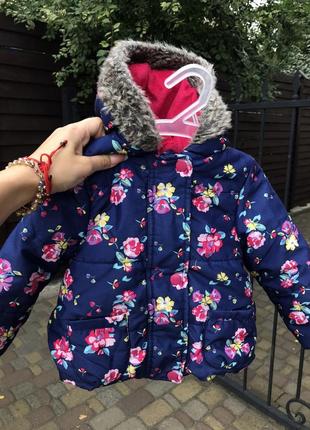 Фото 548к демисезонная курточка john lewis состояние новой  на рост 80-86 см