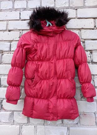 Оригинальная зимняя куртка на пуху gap р.152-158