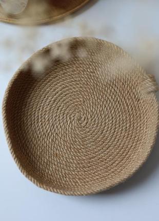 Джутова корзинка