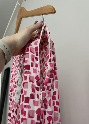 Плиссированная юбка с принтом zara8 фото