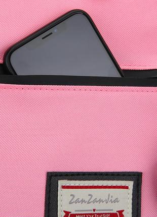 Шкільний рюкзак для дівчинки harvard з usb, замочком і хутряним помпоном, 5 кольорів