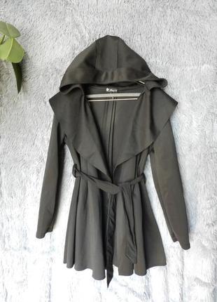 ⛔ ✅ неопреновий плащик кардиган н запах з капюшоном