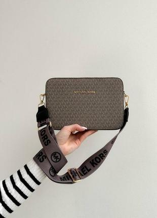 Сумка женская michael kors crossbody mokko мокко