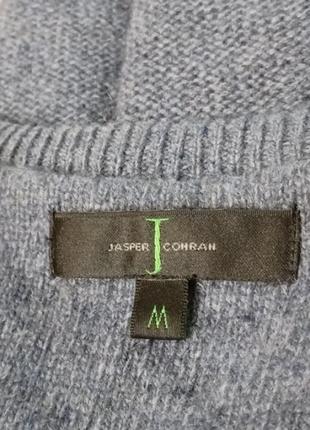 Брендовый супер теплый шерсть + карамер свитер полувер кофта р.m от jasper conran debenhams4 фото
