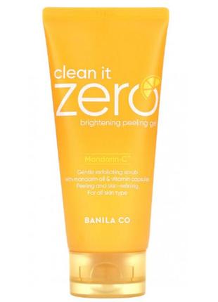 Пилинг-скатка для лица с мандарином banila co clean it zero brightening peeling gel 120 мл3 фото