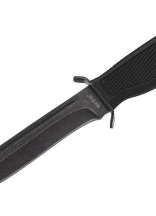 Нескладной нож финка 4 из нержавеющей стали 440с, с кожаным чехлом в комплекте