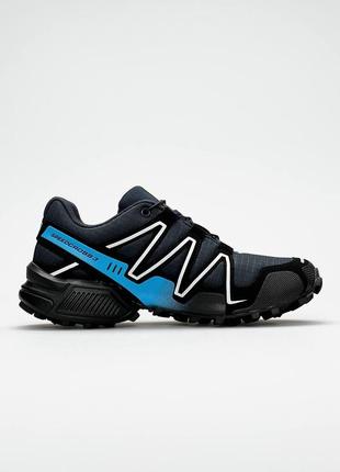 Кроссовки salomon speedcross 3 dark blue3 фото