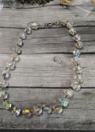 Ожерелье чехия винтаж аб