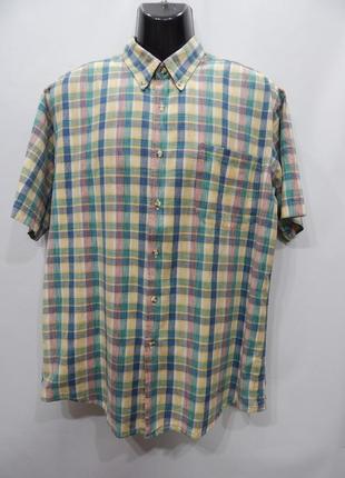 Мужская  рубашка с коротким рукавом scandia woods оригинал р.52 (020кр) (только в указанном размере, 1шт)