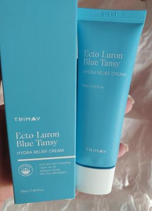 Интенсивный увлажняющий крем для лица trimay ecto-luron blue tansy hydra relief cream