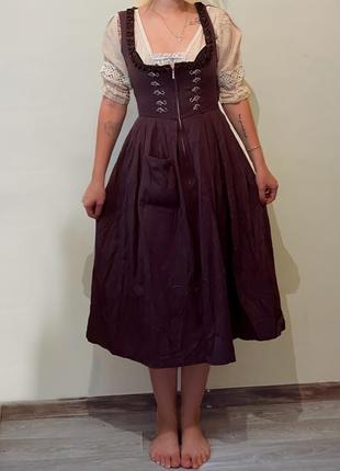 Винтажное платье original steindl dirndl münchen salzburg