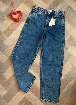 Женские джинсы mango с высокой посадкой джинси мом жіночі джинси mango висока посадка, розмір 387 фото