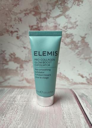 Эксфолиант для разглаживания и сияния кожи elemis pro-collagen