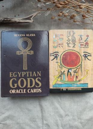Оракул єгипетських богів сільвана аласія гадальні карти egyptian gods oracle колода карт1 фото