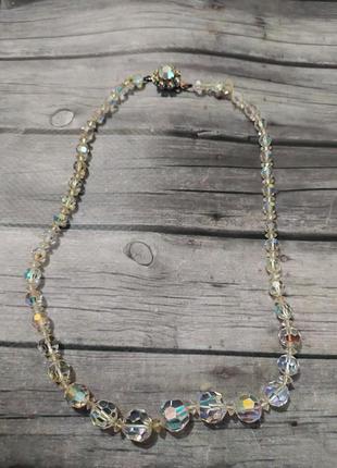 Ожерелье чехия винтаж