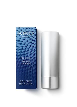 Kiko milano бальзам для губ blue me waving lip balm3 фото