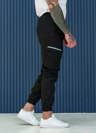 Стильные мужские брюки карго с боковыми карманами качественные брюки повседневные