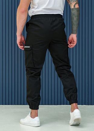 Стильные мужские брюки карго с боковыми карманами качественные брюки повседневные