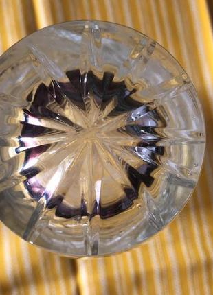 Ваза хрустальная высокая h-20см высококачественная винтаж