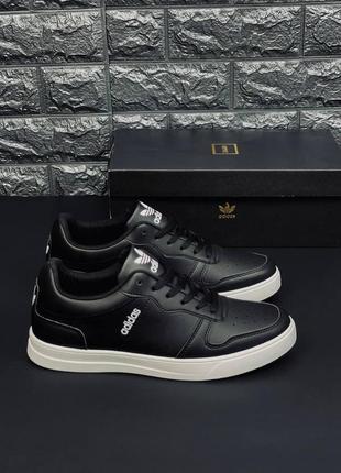 Чоловічі кросівки адідас men’s sneakers adidas в чорному кольорі,стильні,якісні,зручні