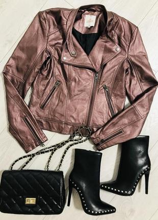 Женская стильная куртка-косуха от бренда c&amp;a1 фото