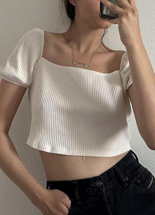 Супер топ h&m в рубчик4 фото