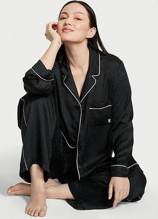 Сатинова піжама вікторія сікрет оригінал victoria's secret виктория сикрет пижамка