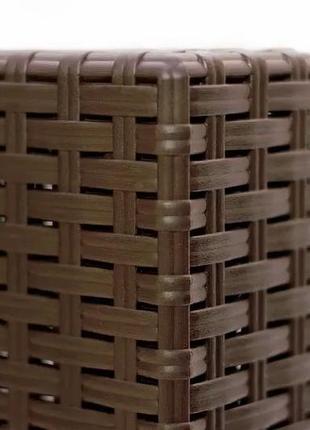 Комплект пластиковой мебели bica set nebraska terrace коричневый 9073.34 фото