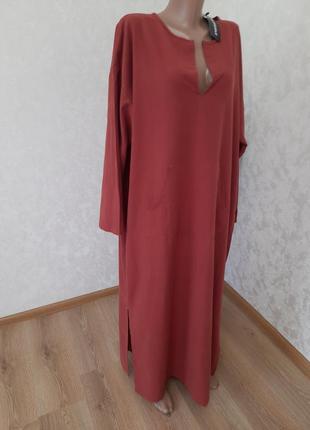 Шикарное новое платье платье платье кафтан каптан макси свободное большой размер9 фото