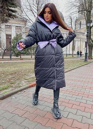 Пальто двустороннее