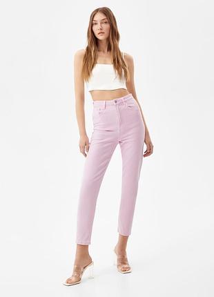 Джинси bershka mom slim