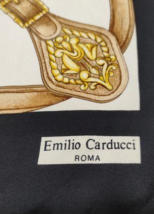 Шёлковый платок emilio carducci3 фото