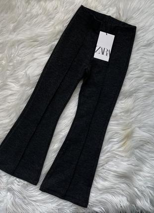 Трикотажные леггинсы штаны zara 6 лет