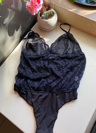 Стильный боди, боди кружево, боди атлас