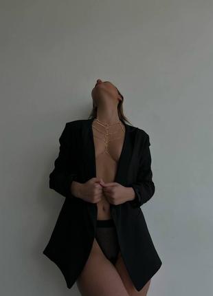 Бодичейн. украшение для груди. украшение с камушками на грудь