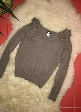 Ангоровий світерок светер з воланами