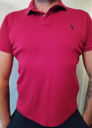 Оригинальное мужское поло от polo ralph Estonada custom slim fit