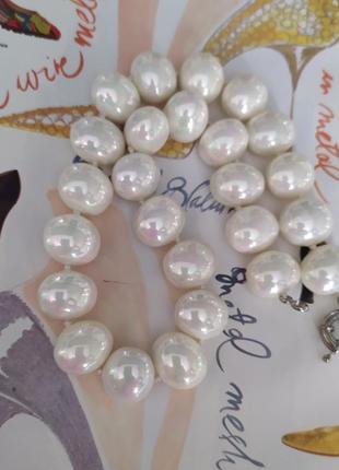 Колье жемчуга шерл щ