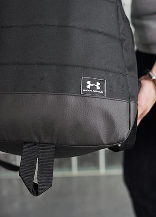 Чорний рюкзак under armour для школи/для міста7 фото