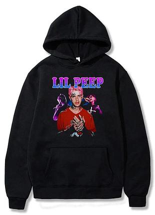 Худи черный loys lil peep style xs