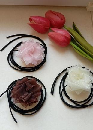 🌺чокер квітка🌺 3