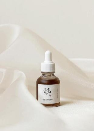 Beauty of joseon revive serum : ginseng+snail mucin – відновлююча сироватка з женьшенем і муцином равлика