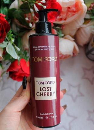 Новий парфумований лосьйон для тіла tom ford lost cherry brand collection 200 мл