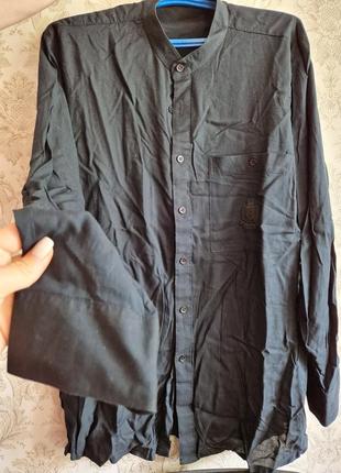 Рубашка сорочка льон