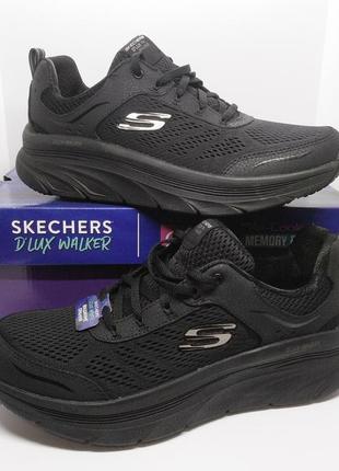 Кожаные дышащие кроссовки skechers оригинал1 фото